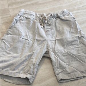 Men's 45% linen casual shorts